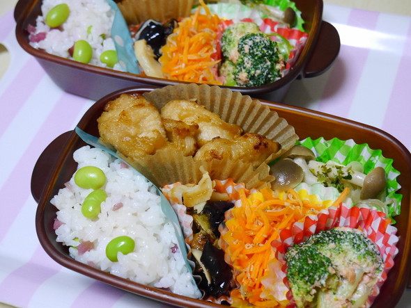 『美味しぃ!』と言わせたい!笑;母娘弁当