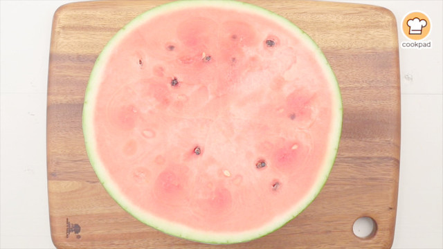 動画 目からうろこ スイカの切り方 クックパッド料理動画