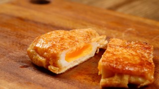 簡単お弁当にも 油揚げに卵ポン の甘辛焼 レシピ 作り方 By えこレピ クックパッド