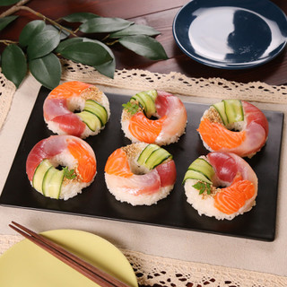 キュートなスシド 簡単 寿司ドーナツ レシピ 作り方 By アイスもなか冷 クックパッド 簡単おいしいみんなのレシピが364万品