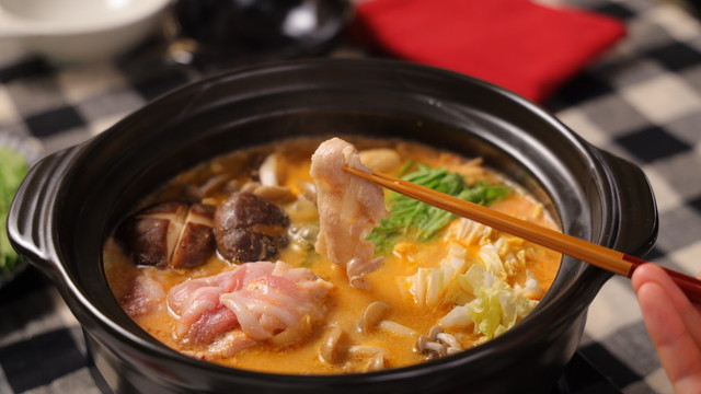 スープ 豆乳 キムチ