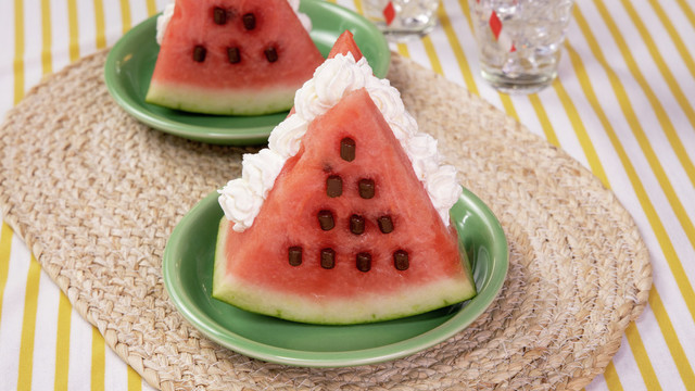 動画 さんかくスイカパフェ クックパッド料理動画